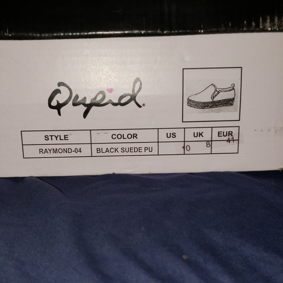 Qupid Raymond-04 Black Suede - Picture 5 of 5